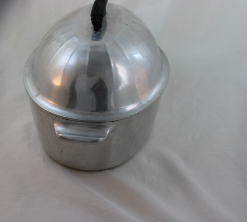 Vintage Household Institute Dutch Oven Roaster & Lid Cast Aluminum 15.5" x 9.5" - Picture 4 of 19