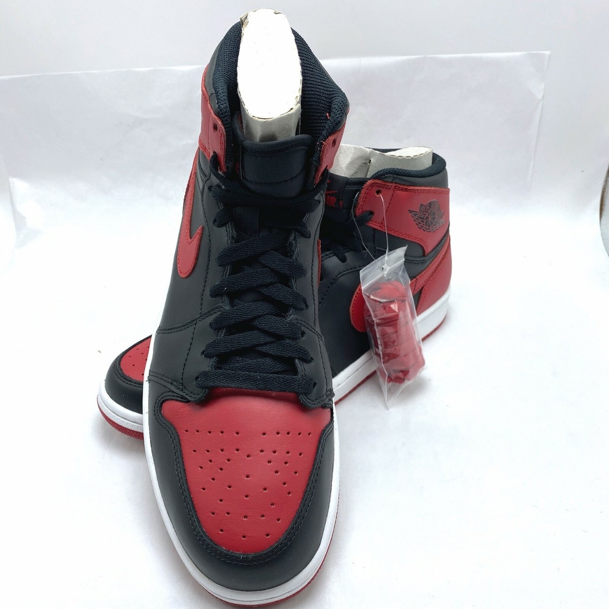 Nike Air Jordan 1 Retro High BRED 2013 OG Men's Shoes Black/Red