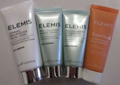 Elemis 4 Pc Deluxe Samples Minis Pro-Collagen Marine Cream + SALE HELPS DOGS!