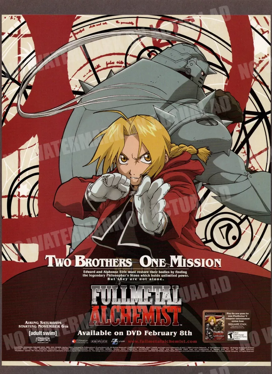 Fullmetal Alchemist BROTHERHOOD - The Elric Bros! | Art Board Print