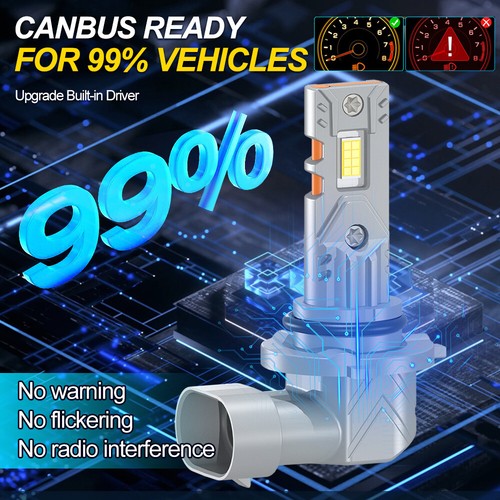 9005 9006 H11 Ultra bright LED Headlight Fog Light Bulb Kit For Ford Edge 6000K - Bild 36 von 47