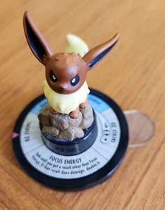 Eevee Pokémon Trading Figure Game Spinning Figurine, 2006, 8/42