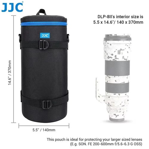 Anti-Scratch Deluxe Lens Pouch Bag Case for Nikon Canon Sony DSLR Camera Lens  - Picture 15 of 16