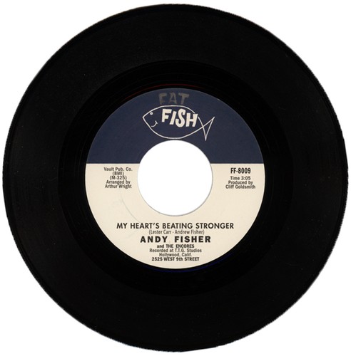 ANDY FISHER "MY HEARTS BEATING STRONGER c/w A WEE BIT LONGER" NORTHERN SOUL