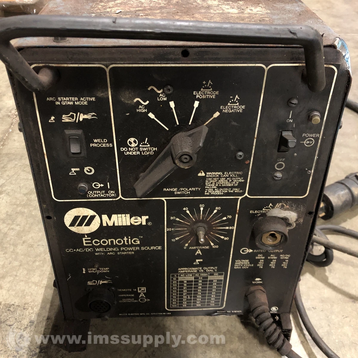 Miller Electric ECONOTIG TIG Welder 4461
