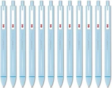 Paper Mate Glide Retractable G610 Gel Stylo 0.5mm Pen Blue Ink 12 Pens New