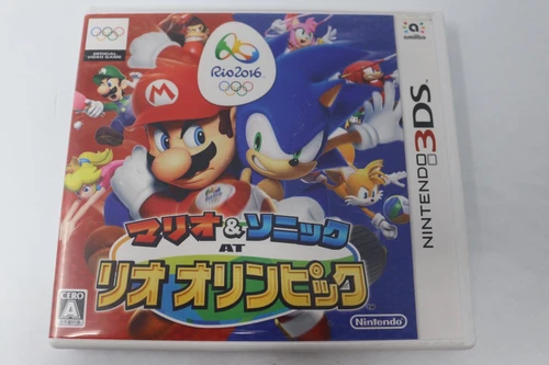 Mario & Sonic at the Rio 2016 Olympic Games Nintendo 3DS Japanese Game in Box
