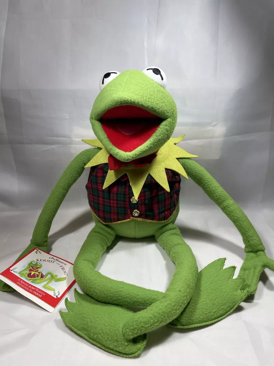 Vintage NWT Disney Muppets Macy s Kermit the Frog 25 Plush