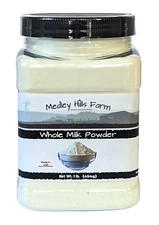 Whole Milk Powder by  in Reusable Container 1 Lb. - Great Dry Milk Powder for Ba