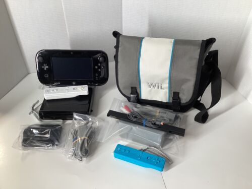 Nintendo Wii U Spielsystem 32GB Konsole WUP-101(02) +Gamepad Piano Black+ mehr - Bild 18 von 24
