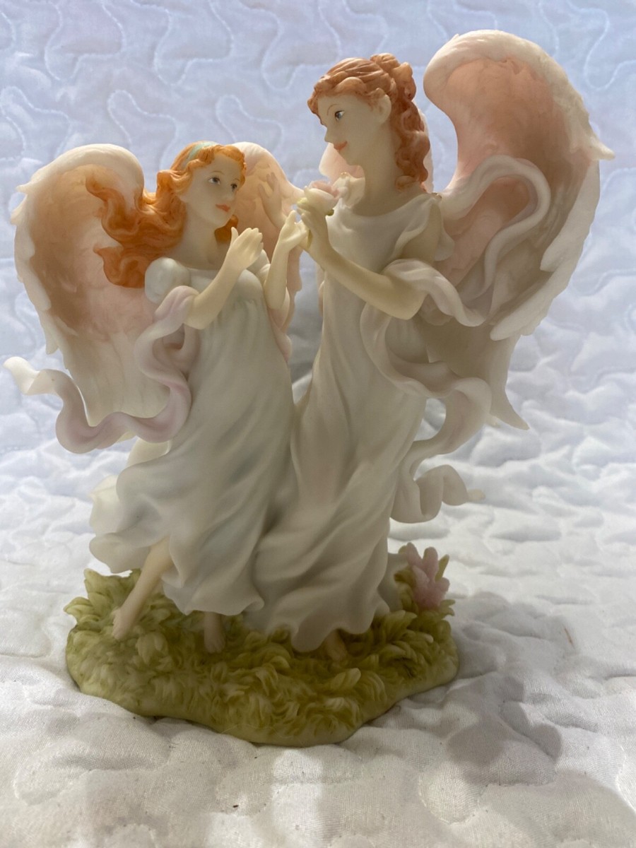RARE SERAPHIM CLASSICS 2002 HEAVENLY BOND MOTHER & DAUGHTER