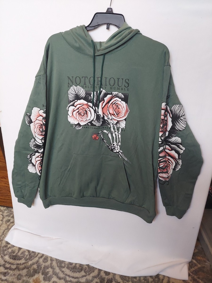 Men's Fresh Laundry Notorious Green Hoodie 4X