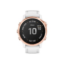 Garmin Fenix 6S Pro 42mm Black - Case Fiber-Reinforced Case Polymer Gray  Case White Silicone Band - (010-02159-26) for sale online | eBay