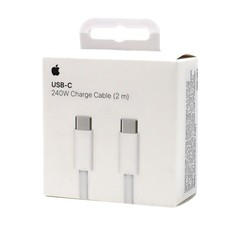 Cavo 240W carica 2m USB C -C  originale per iPhone 15  PRO MACBOOK INTRECCIATO