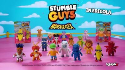 STUMBLE GUYS MONSTER FLEX SUPER ALLUNGABILI SERIE 1 + SERIE 2 + SERIE 3