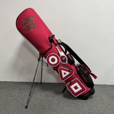MALBON GOLF Caddy Bag squid game collabo / 5-way / Hood cover