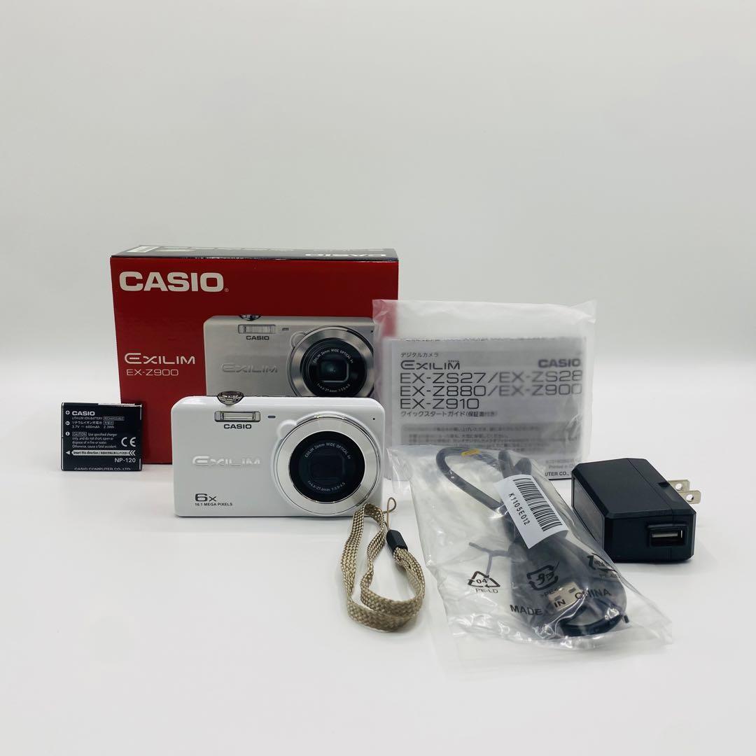 CASIO EXILIM EX-Z900 コンパクトデジタルカメラ 中古】Casio カシオ EXILIM EX-Z900 シルバー コンパクト