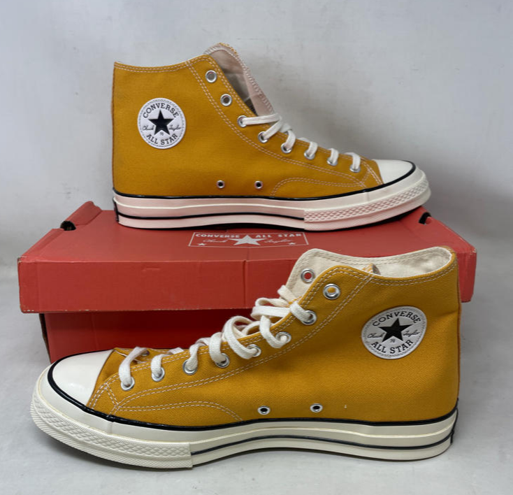 Converse Chuck 70 High-Top Sneaker in Sunflower Black Egret Size 13M 15W-image