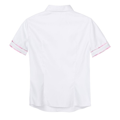 Damen T-Shirt Freizeit Bluse Tunika Tops Kleid Kostüm Umlegekragen Outfit - Bild 24 von 54