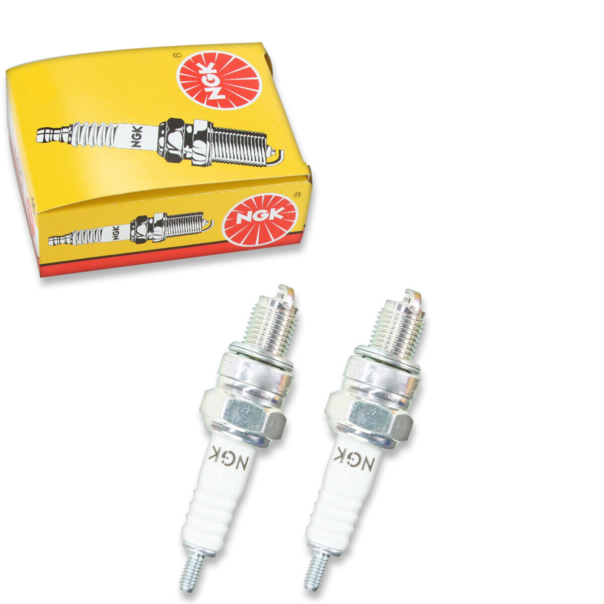 2 pc NGK 4629 C7HSA Standard Spark Plugs for Z8 U22FS-U U22FS S102F PV2 bc