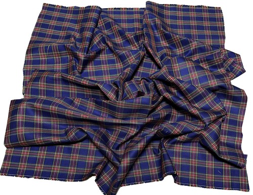 ACRYLIC DRESS LOLITA SCHOOL UNIFORM FABRIC SCOTT TARTAN CHECK VINTAGE PLAID 44"W - Picture 83 of 112