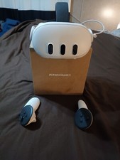 Meta Quest 3 128gb Vr Headset - White A Tested W Controllers