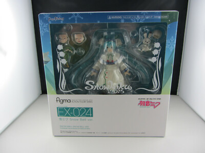 Snow Hatsune Miku Figma EX-24 Snow Bell Anime Manga PVC Figur Comic