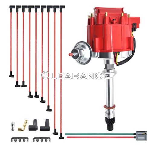 HEI Distributor +Wire +Pigtail for Chevy w/65K Volt 9000RPM 350 454 SBC BBC GM08 - Picture 7 of 7