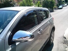 Calotte specchietti retrovisori per Nissan Qashqai J10 2007-2013 cromo ABS cromo