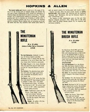1975 Print Ad of Hopkins & Allen The Minuteman Bush Rifle Muzzle Loader