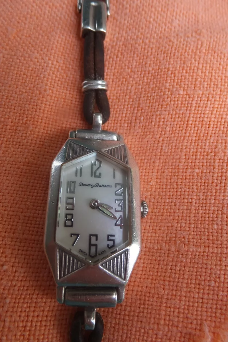 Tommy bahama sterling silver watch cheap