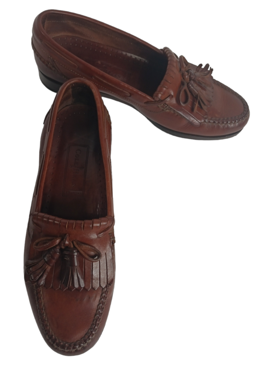Cole Haan Country Shoes Leather Loafers Brown Mens 8.5M  display picture 1