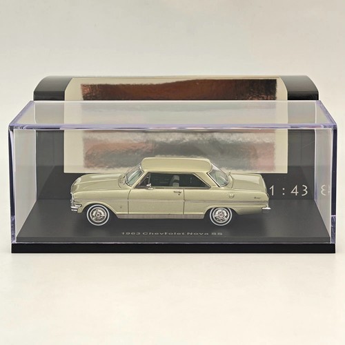 NEO 1/43 1963 Chevrolet Nova SS Green Resin Models Car Colllection - Picture 1 of 6