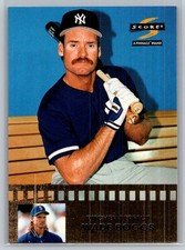 1997 Score Baseball Pitcher Perfect #13 Wade Boggs - VG - New York Yankees