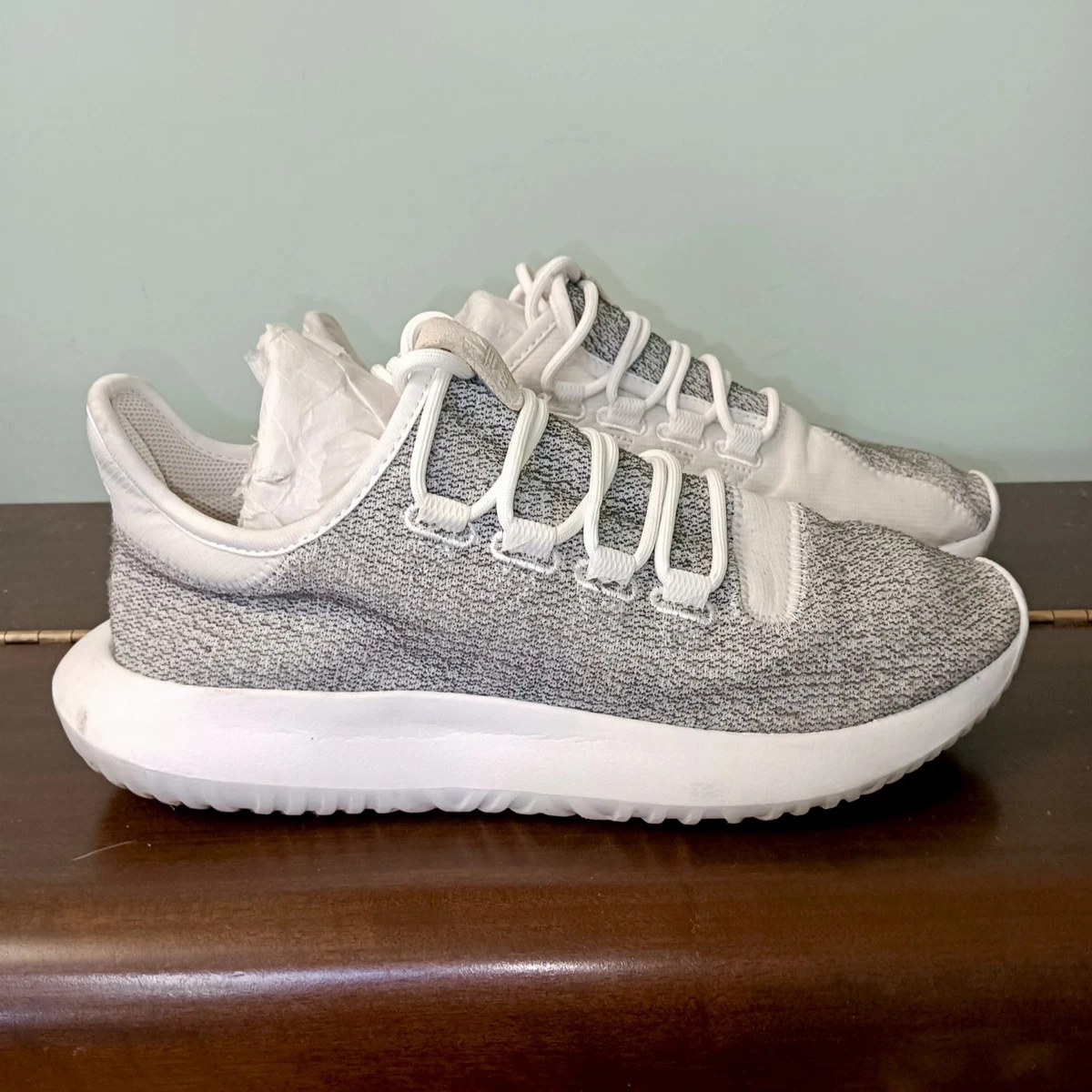 adidas gazelle silver green womens Adidas Originals Tubular Shadow Knit Preschool Unisex Shoes White/Core –  Sports Plaza NY main image 1