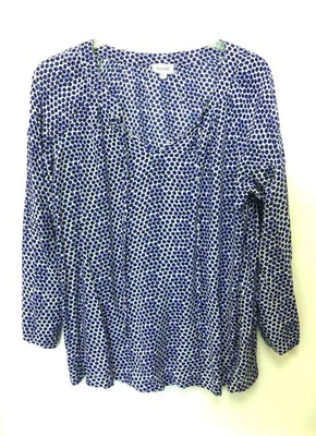 Blouse ANTONELLE, bleue, Taille 38, TBE - Photo 1/4