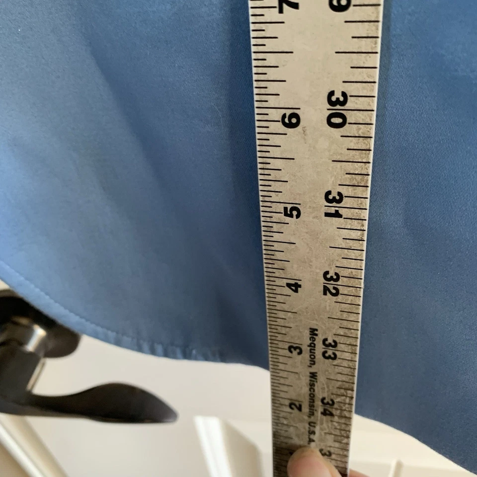 OAK HILL Mens Blazer Sport Coat Casual Jacket Size 4XLT COTTON SPANDEX Suit Blue - Image 4 of 4