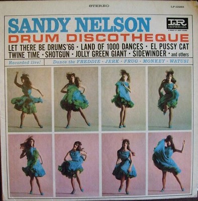 Sandy Nelson - Drum Discothéque (LP, Album) 1965 (VG|VG)