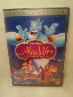 Aladdin (DVD, 2004, Two-Disc Platinum Edition) NEW