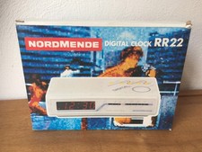 Nordmende Digital Clock RR 22 Retro Radiowecker Vintage Radio 80er 90er Neu OVP