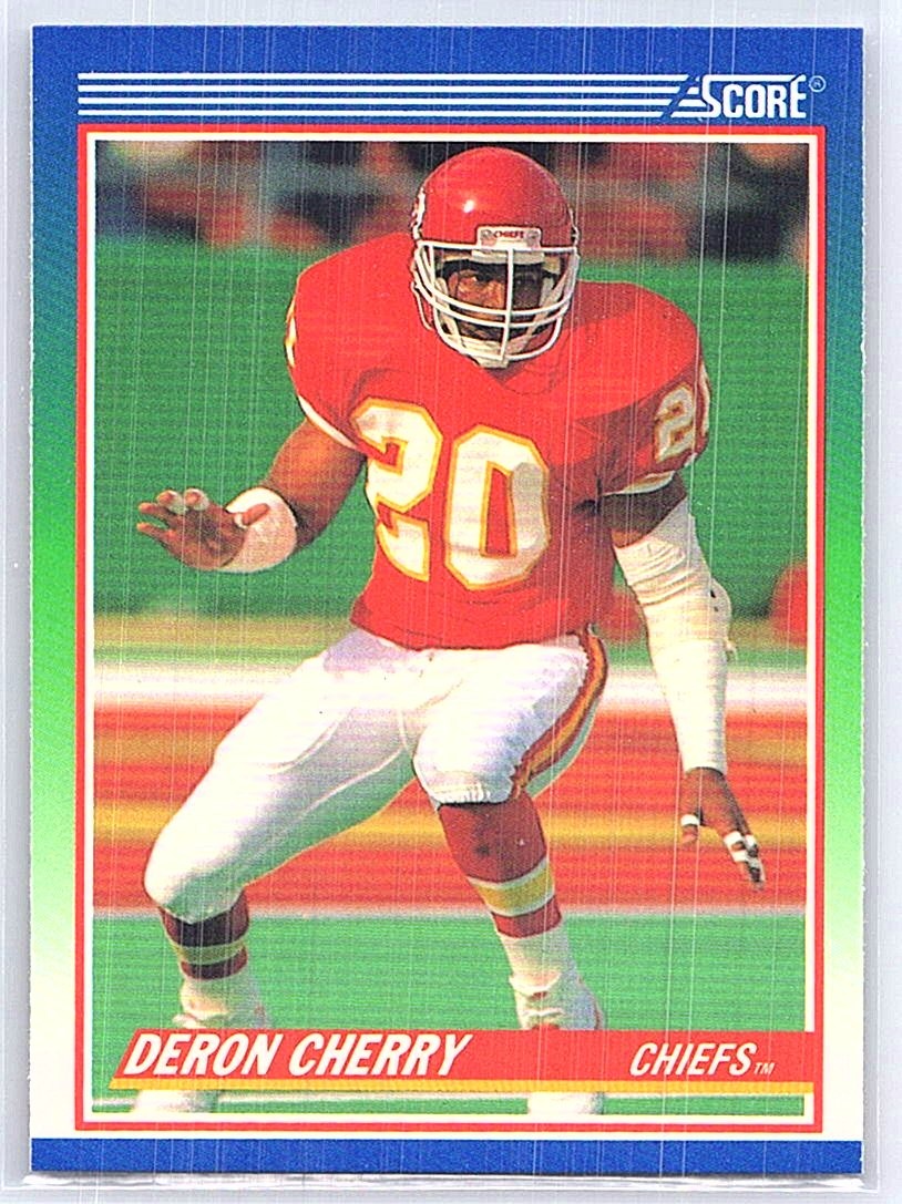 1990 Score #440 Deron Cherry
