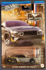Hot Wheels Silver Series '18 Ford Mustang RTR Spec 5 Mustang 60 Years 4/5