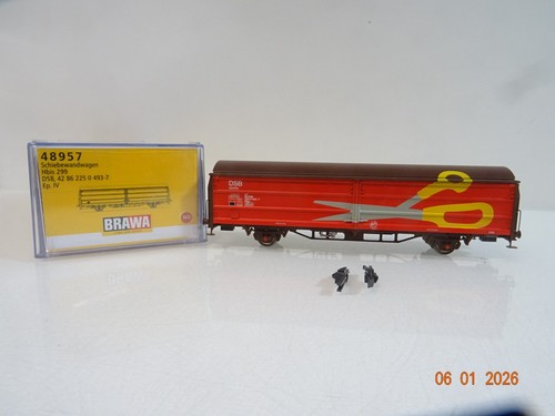 Brawa H0 48957 Schiebewandwagen der DSB in OVP BH2210 | Zustand: Gebraucht
