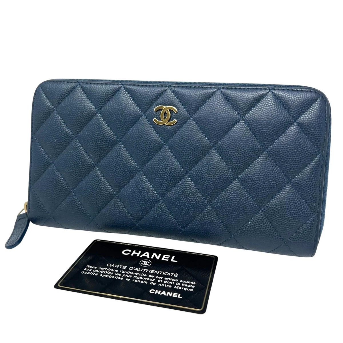 CHANEL Blue Wallets for Women for sale - eBay