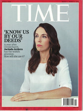 Jacinda Ardern TIME Magazine 2020 March 2-9 Our Deeds Christchurch No Label 3