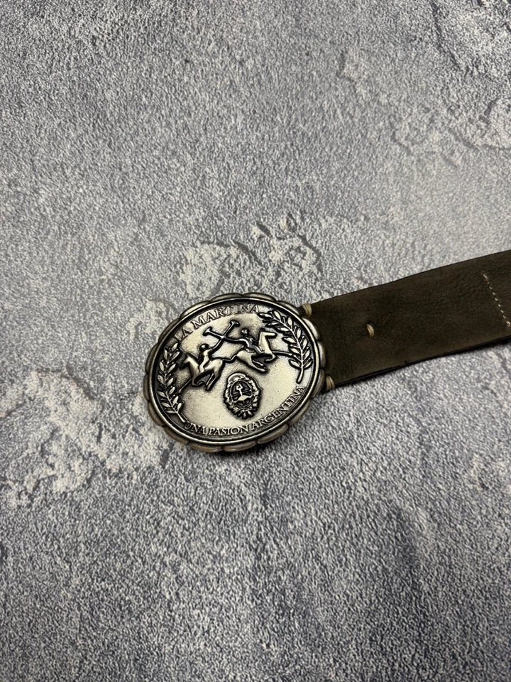 Cinturón de cuero La Martina Y2K talla 95 Foto 4 de 4