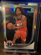 2025-26 Topps Bowman Chrome - Tre Johnson III- BRR-6 Red (RC) Chrome