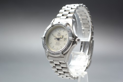 [Near Mint] Tag Heuer Professional 2000 962.215 Silver Dial w/Date Quartz Damen - Bild 3 von 10