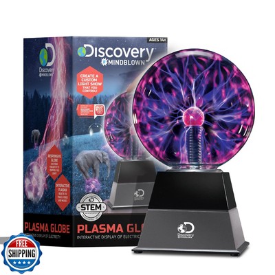 Discovery  Plasma Globe Lamp, Touch and Sound Sensitive Lightning, Interactiv