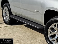 Premium 6 Black Iboard Steps Fit 00-20 Chevy Tahoe Gmc Yukon